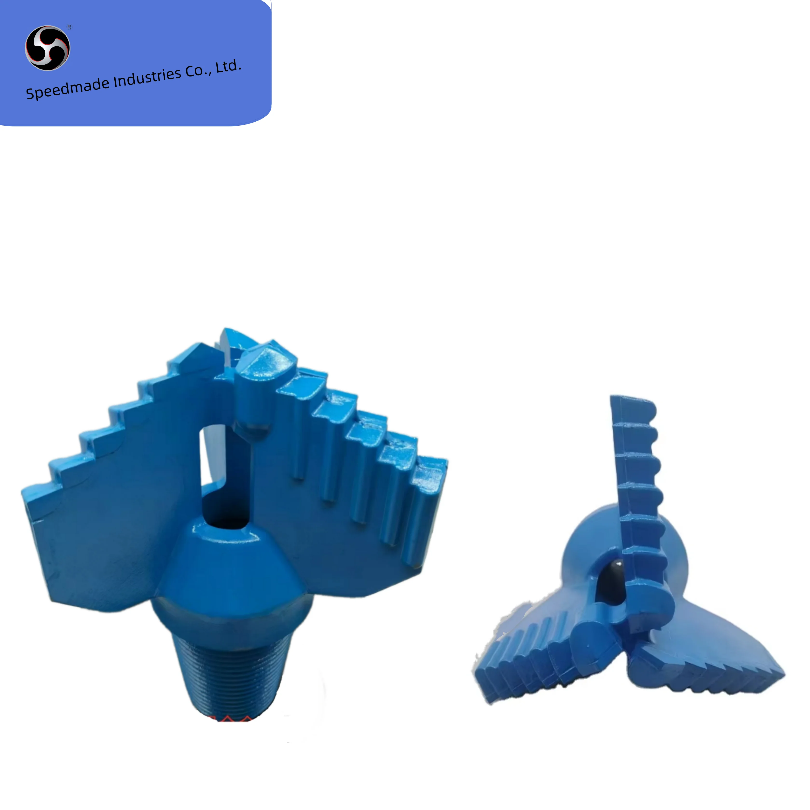 Africa Popular Cheep 8-1/2 inch 3 wing Sturdy Drag Drill Bits Water Well Point Drill Bits Alloy Bits For Hard Clay Soil Borehole