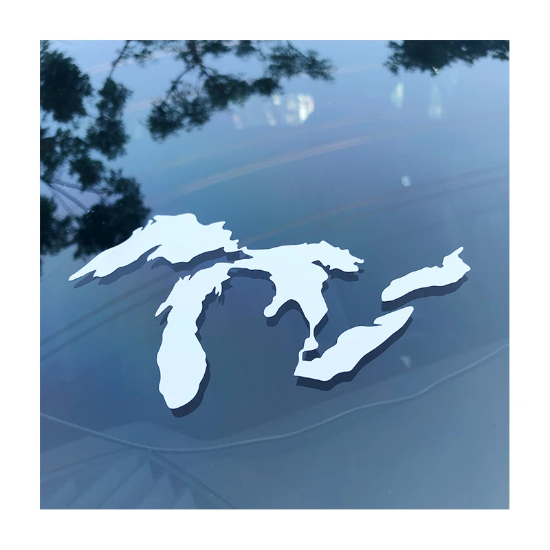 Weatherproof UV Printing Custom Decal Outdoor Usage PVC Vinyl Car Decal Window Sticker