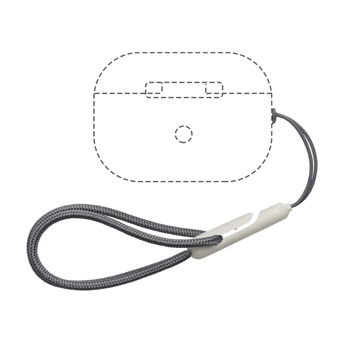 Supplier carrying Cute Fashion Lanyards Rope to hang Cord In&Case String 2nd 3nd Pro Air Pods Pro2 Lanyard For Apple Earphone