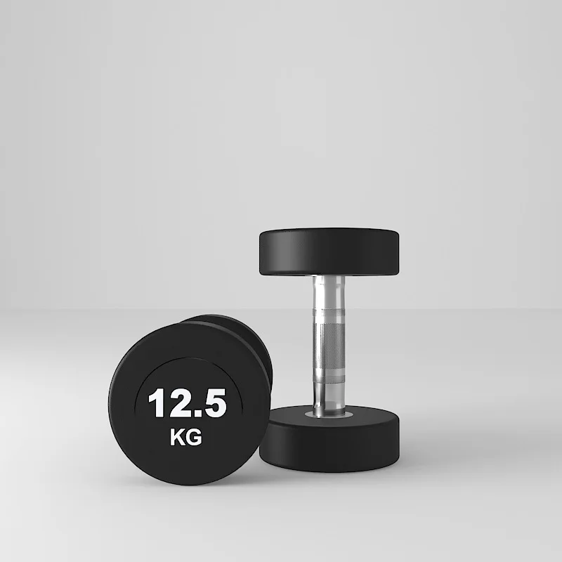 ONESTARSPORTS Good Quality Round Rubber Dumbbell Weight Set Price Coated Dumbbell For Sale