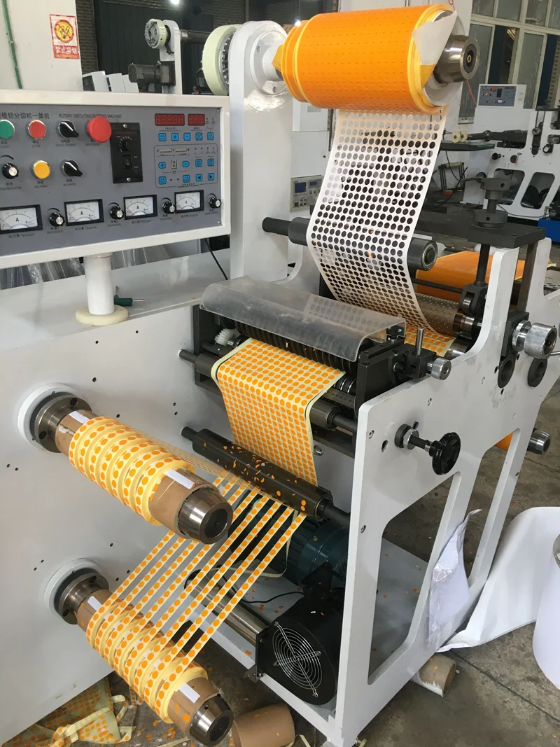RTQH-450 2 роторная машина для высечки с этикеткой резки и