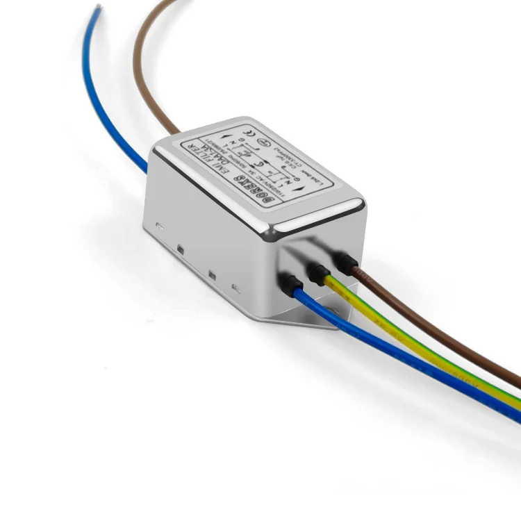 Dorexs IEC single-phase 220V power supply choke coil single phase emi filter DAA1-1A\/3A\/6A\/10A
