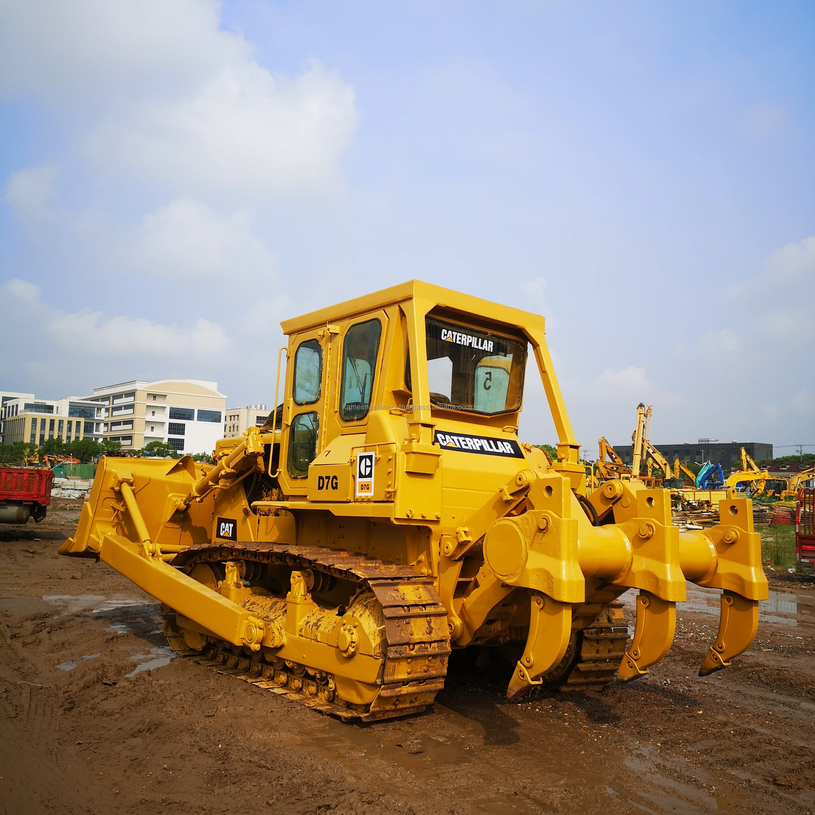 Бульдозер CATERPILLAR D7G бульдозер CAT D7R гидравлический гусеничный с рыхлителем высокое качество и эффективность
