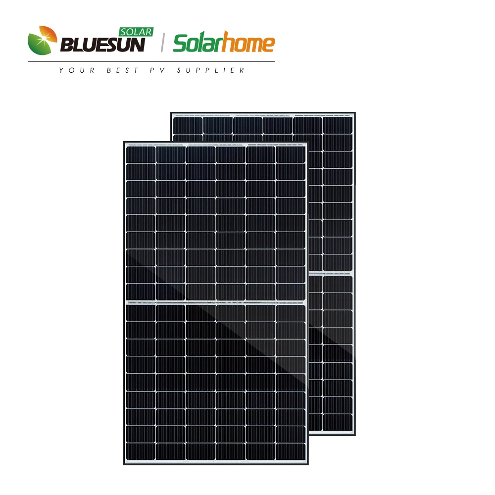 ja solar 405w overlapping solar cell panel 60 cell solar panel black frame 400w 405w 410w 425w BOB