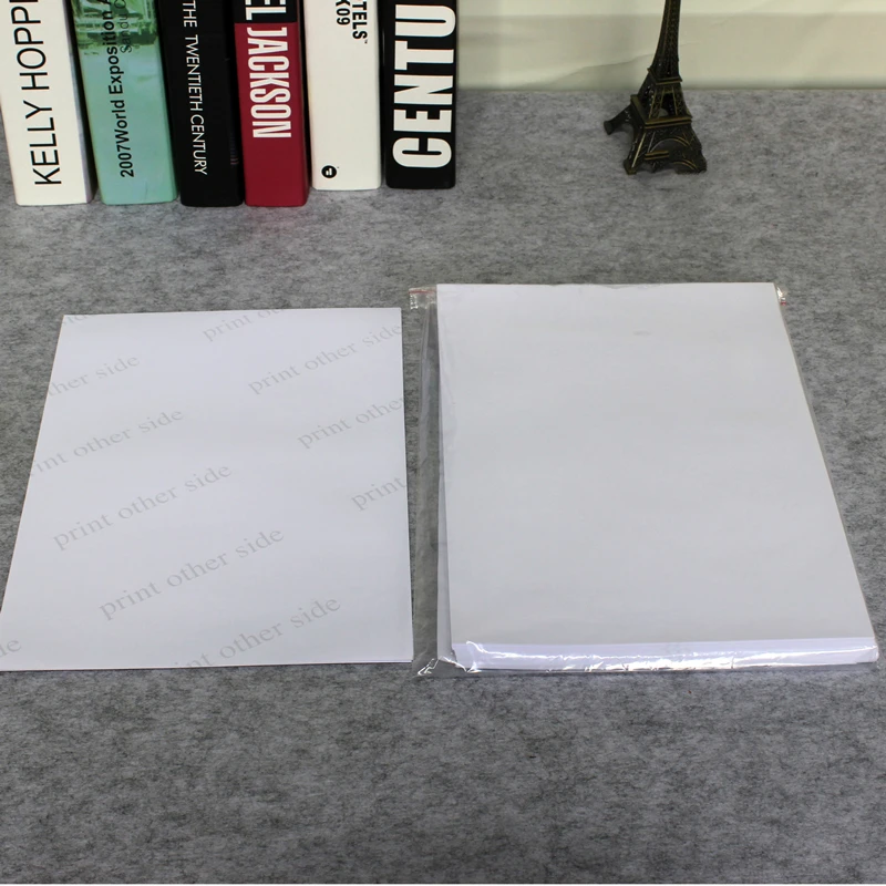 
A3 no cut laser transfer paper for light color fabric garment color laser print laser heat transfer paper 