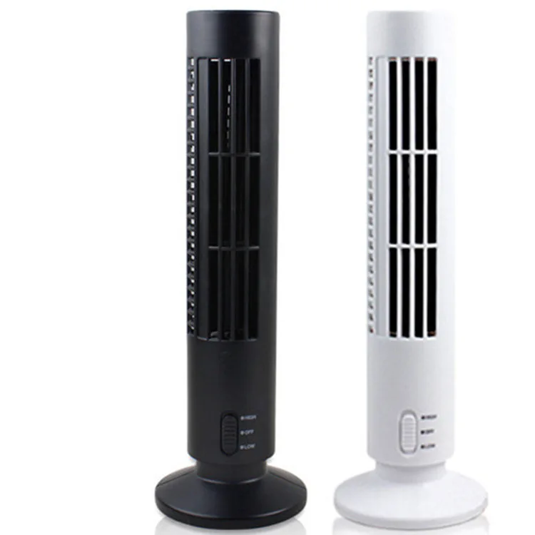 
Usb vaneless air conditioner mini tower fan for office 