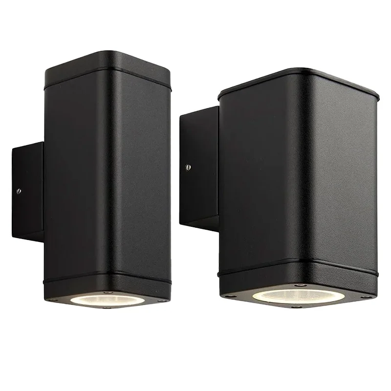 Wholesale Customized exterior wall lighting Garden Sconce Modern Porch Villa Balcony Waterproof LED outdoor lights wall mounted