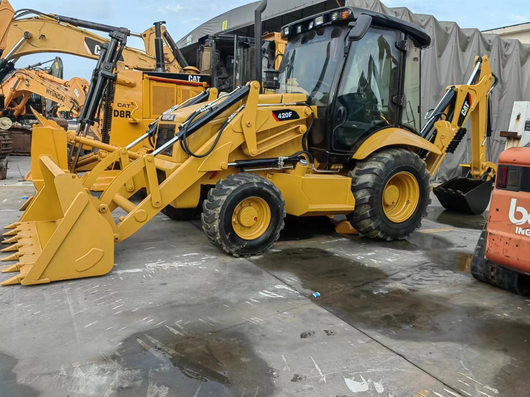 Strong condition used Cat 420F 430F 416E backhoe loader Caterpillar 420F 430F 416E backhoe tractor