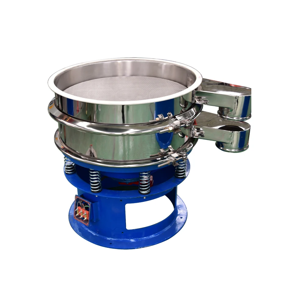 Pantalla De Separacion Polvos Separator  Rotary Vibrating Sifter Screen Rotary Soil Sieve Vibrating Screen Design
