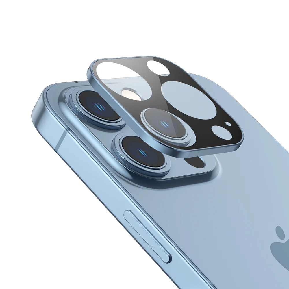 Mobile Phone Back Cover Sticker 3D Full Cover Camera Len Protector Film Golden Back Skin Sticker for iPhone 13