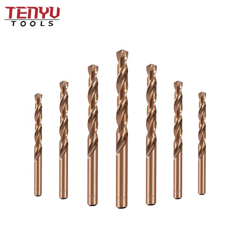 High Precision 8.5mm HSS Cobalt Brocas Drill Bits for Metal Stainless Steel