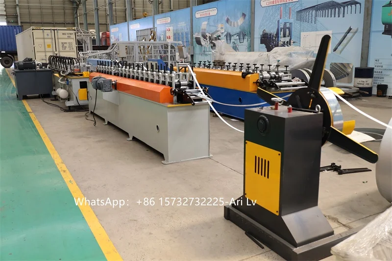 Professional Fully Auto Ceiling t grid roll forming machine Cross t bar roll forming machine in China