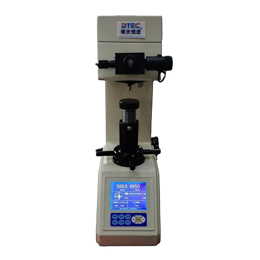 DTEC DHV-30D Digital Large Screen Vickers Hardness Tester Desktop Type for Metal Hardness Test in Laboratory