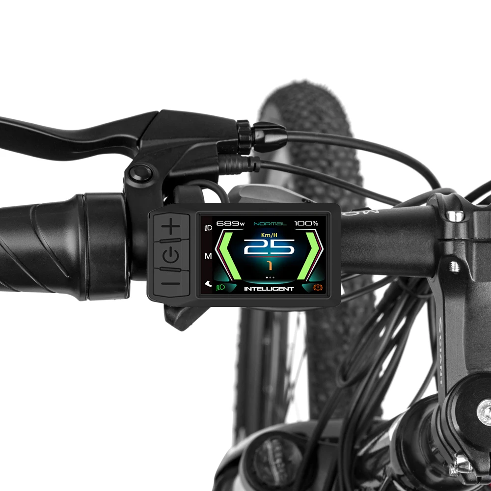 BAFANG 8fun 600C UART Display Mid Drive TFT 600C Electric Bicycle eBike BBS01 BBS02 and BBSHD UART 5 pin Round Plug