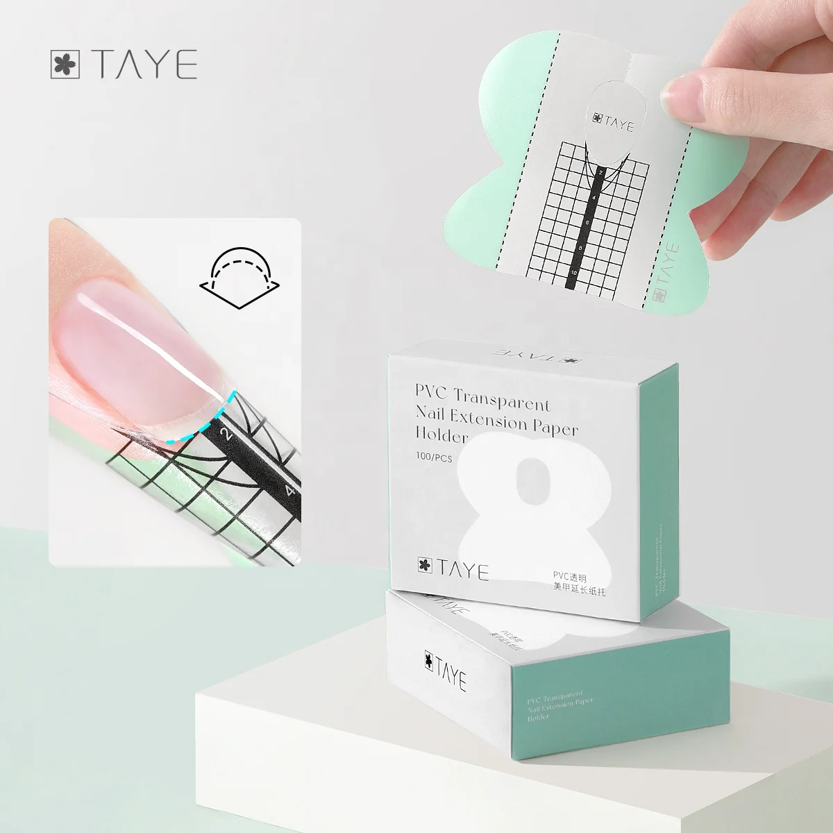 High Quality Promotion New Product Extension Gel Nail Art Form