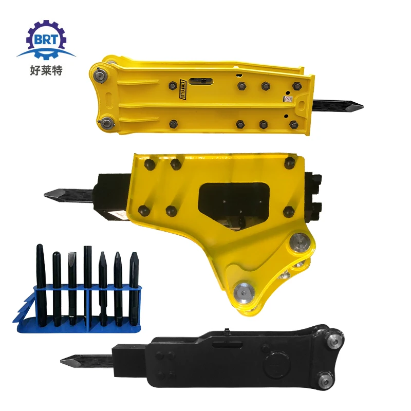 Bright Silenced Type 20-40T Construction Machinery Hydraulic Rock Breaker Excavator
