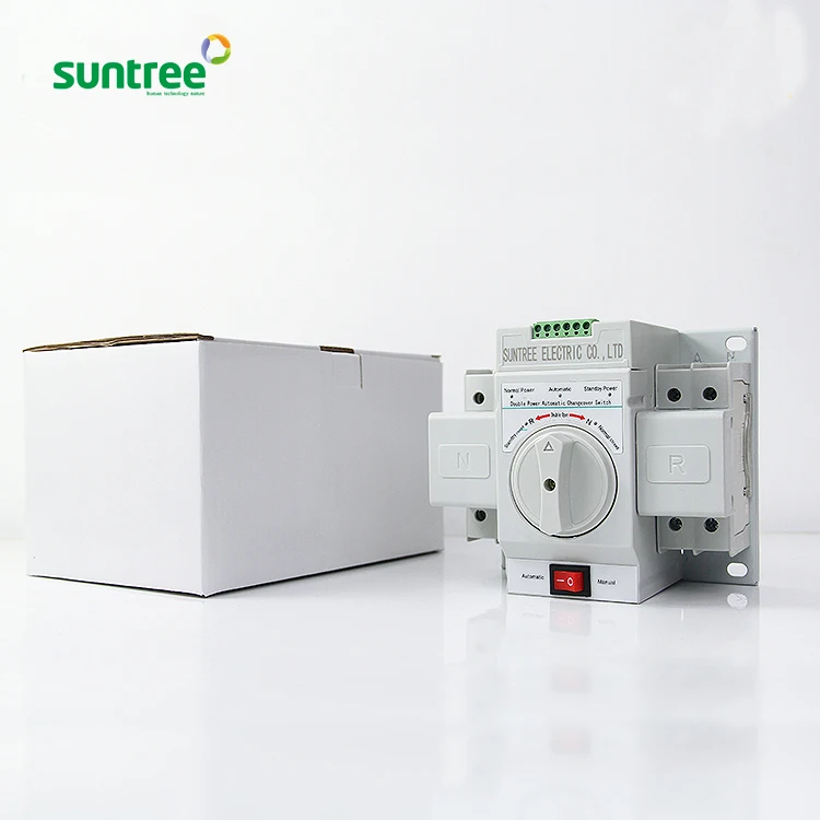 Factory Price ATS Automatic Change Over Switch 100A Automatic Transfer Switch ATS for Diesel Generator