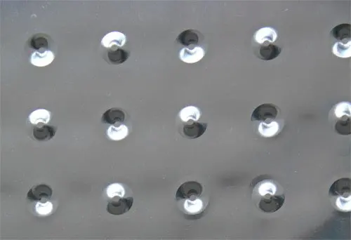 punctiform-air-channel