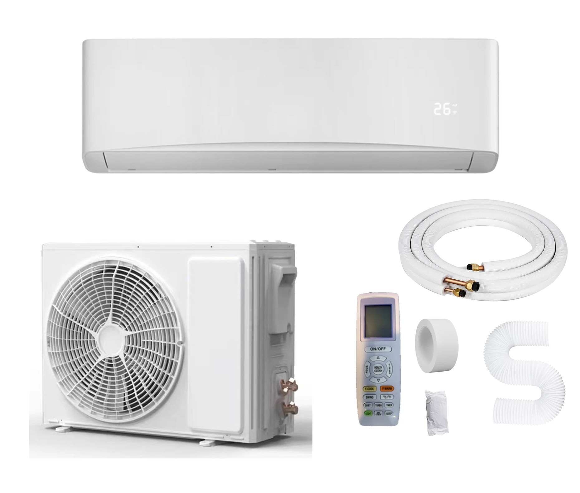 12000BTU 1TON 1.5P Intelligence OEM/ODM 7000Btu To 30000Btu Home Using Air Conditioners 18000 Btu