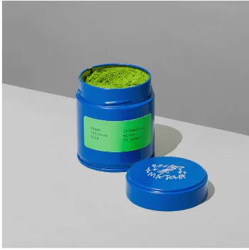 30g 50g custom luxury eco friendly airtight matcha tea packaging tin jar empty small metal round matcha tin can for matcha