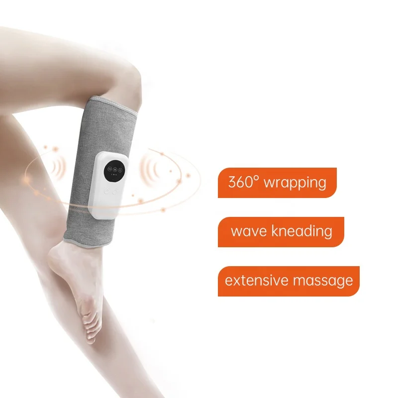 2022 New Design Healthy Multifunction Vibration Heated Wireless Air Leg Calf Muscle Massager Air compression