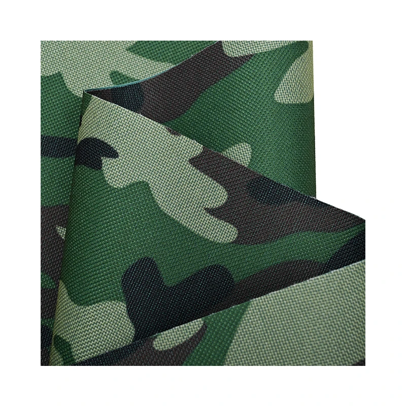 Free Sample Camouflage Printed Tent Use Oxford Polyester Fabric 600D