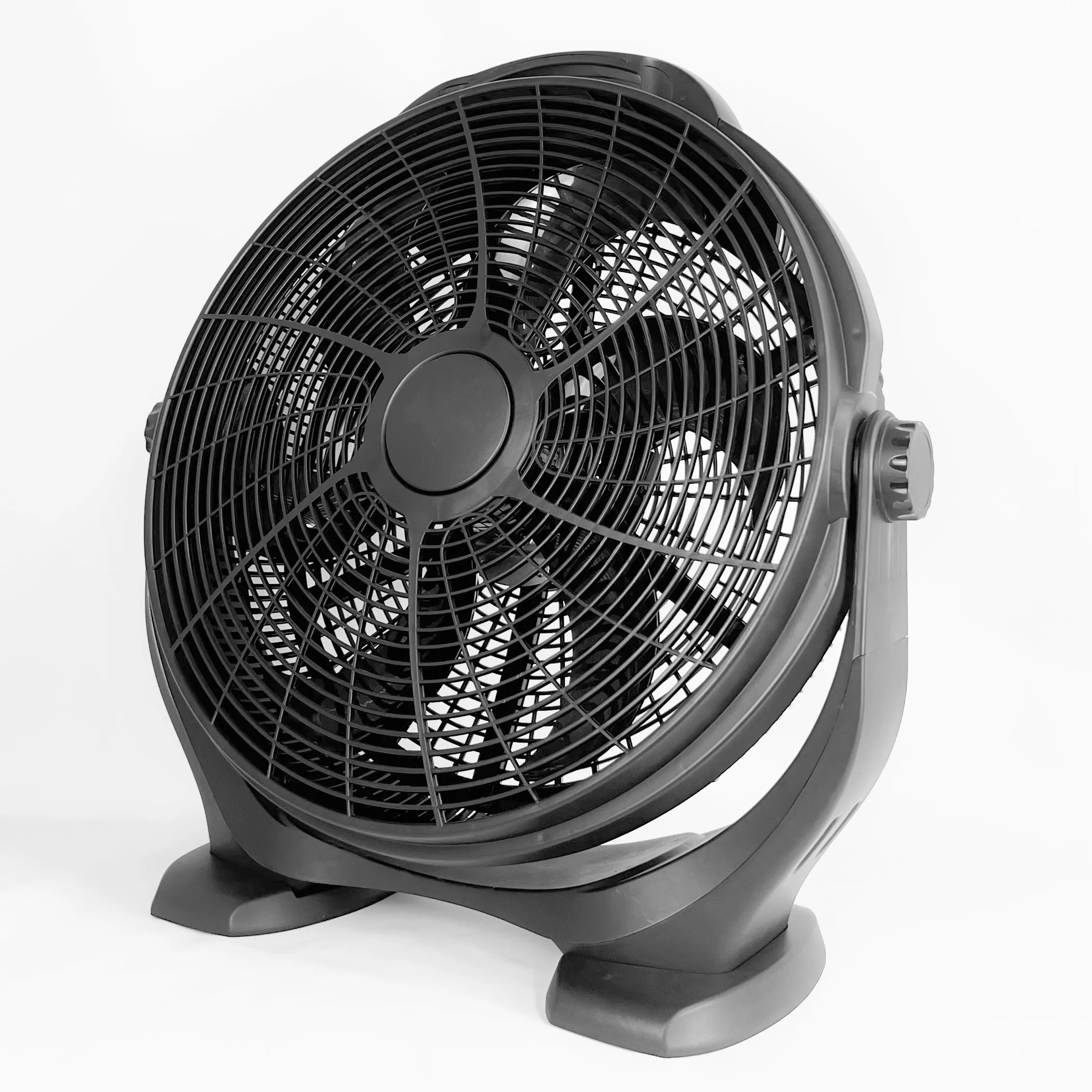 220v adjustable tilt Box Fan 6 blades silent quiet powerful Floor Electric CE CB