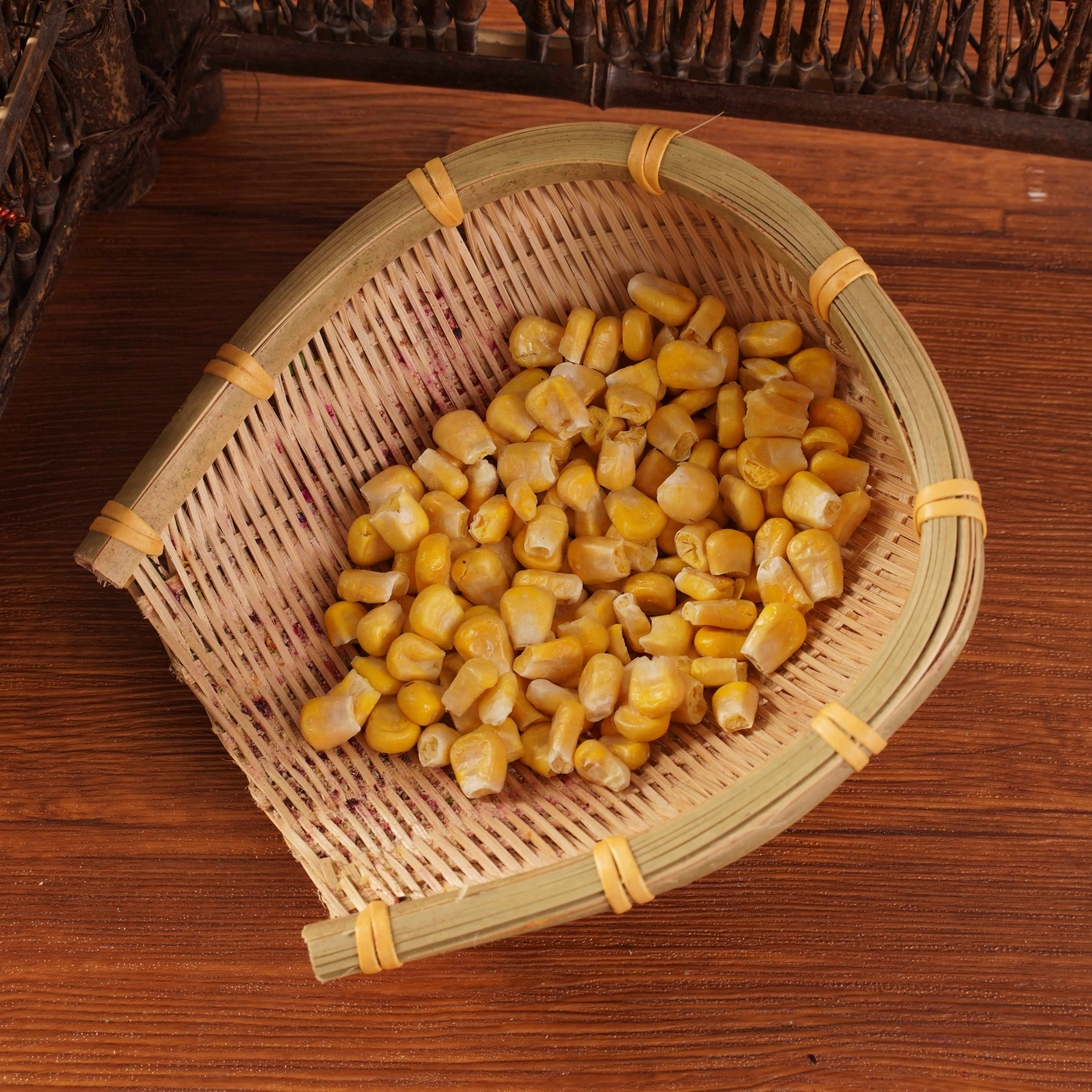 Professional Factory Wholesale Bulk  New Season Freeze Dried Sweet Corn Kernel  High Quality Pure Natural  Yellow Corn