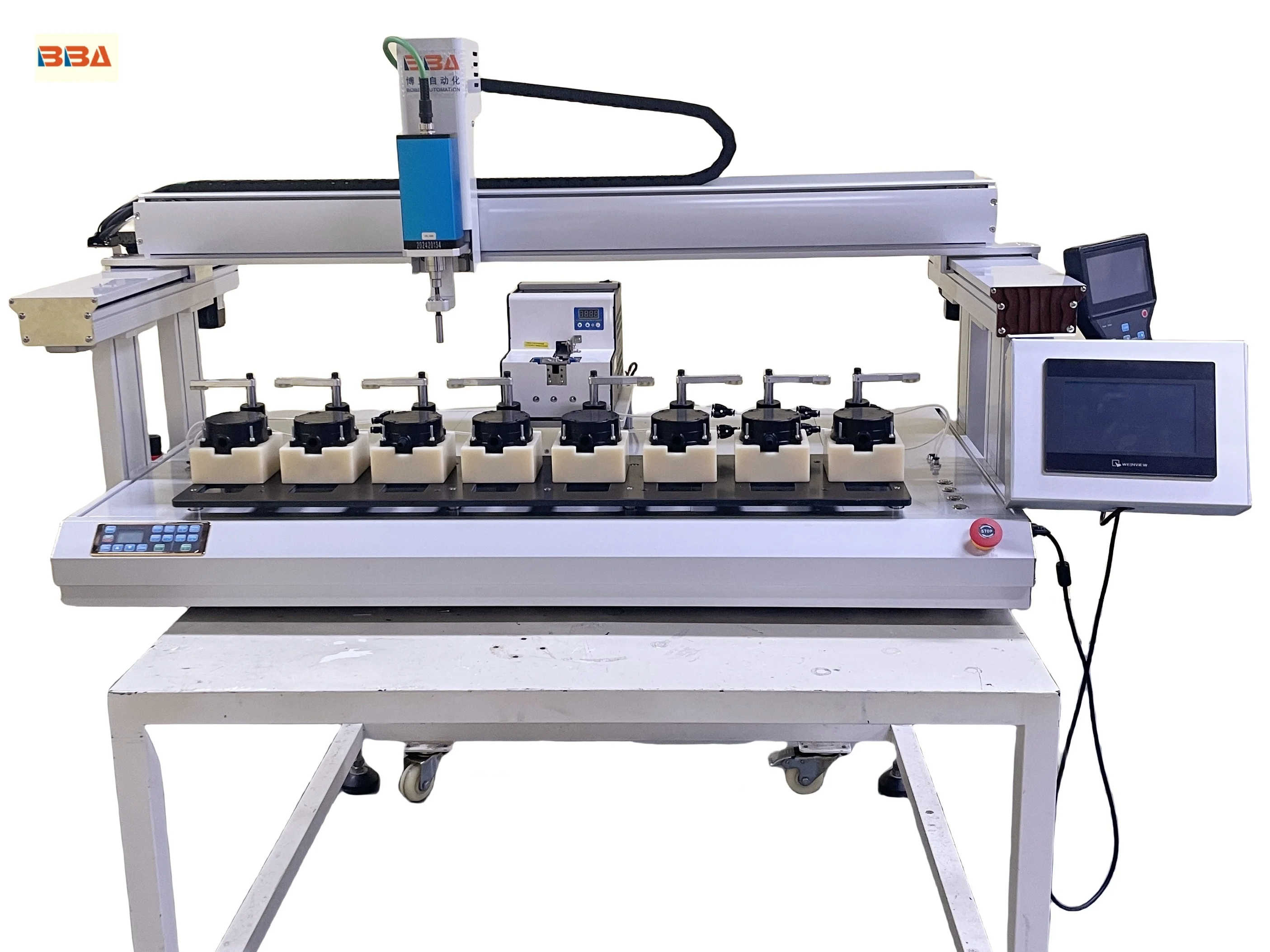 Gantry type screw fitting machine servo motor screwdriver machine with adjustable torque automatic screw bolt assembly machine