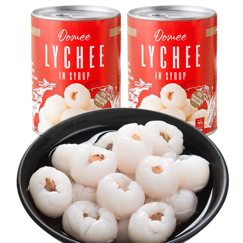Factory Price Super Tasty And Fresh Vietnam OEM Canned Lychee In Syrup Canned Fruit Lychee