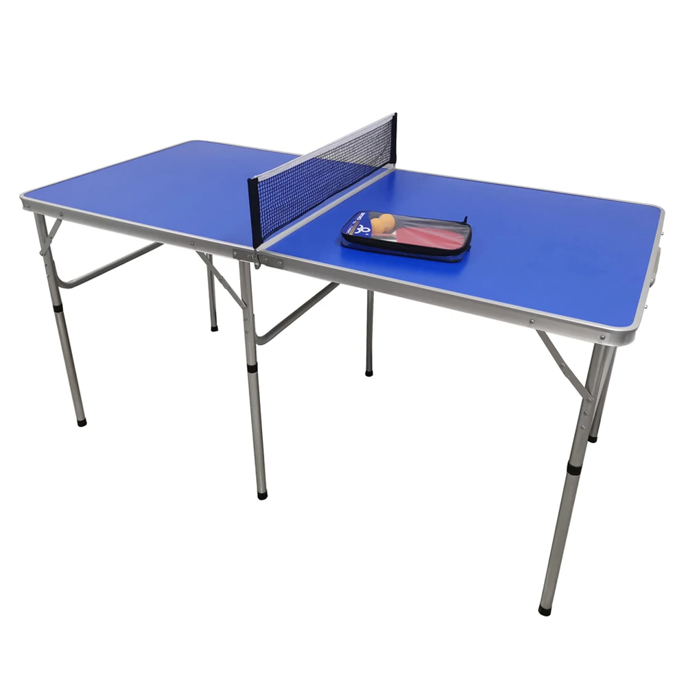 High quality mini aluminium ping pong table tennis table 25mm
