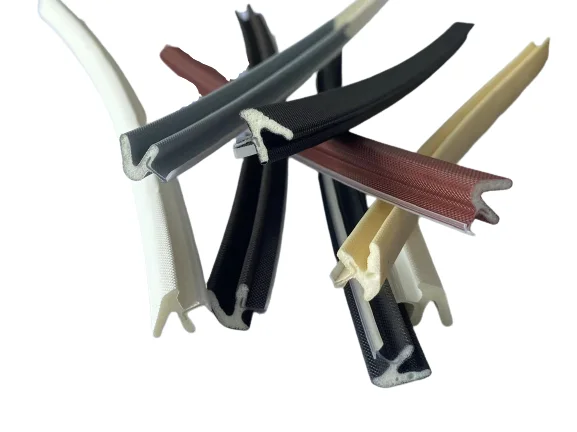 PU material foam v shaped soundproof door sealing strip gasket