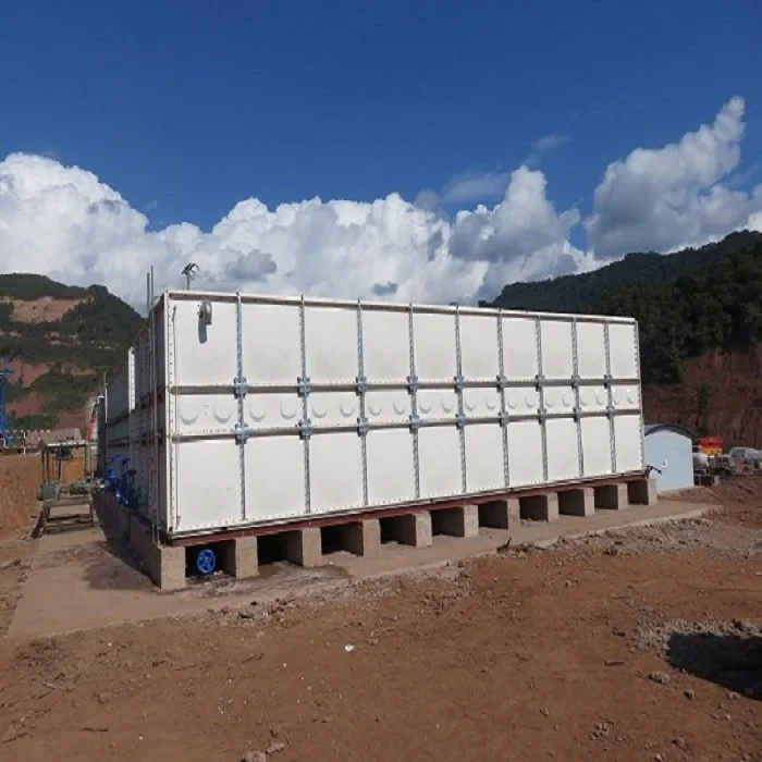 100 Cubic Meters Fiberglass Bolted Assembled Fire Fighting Water Tank