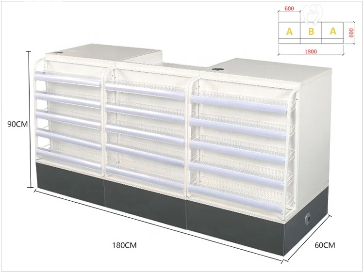 Деревянный стол для банкнот, мебель для розничного магазина