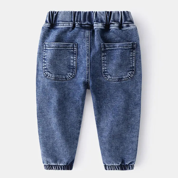 
Straight Elastic Denim Pants Jeans Trousers boys fashion pants 