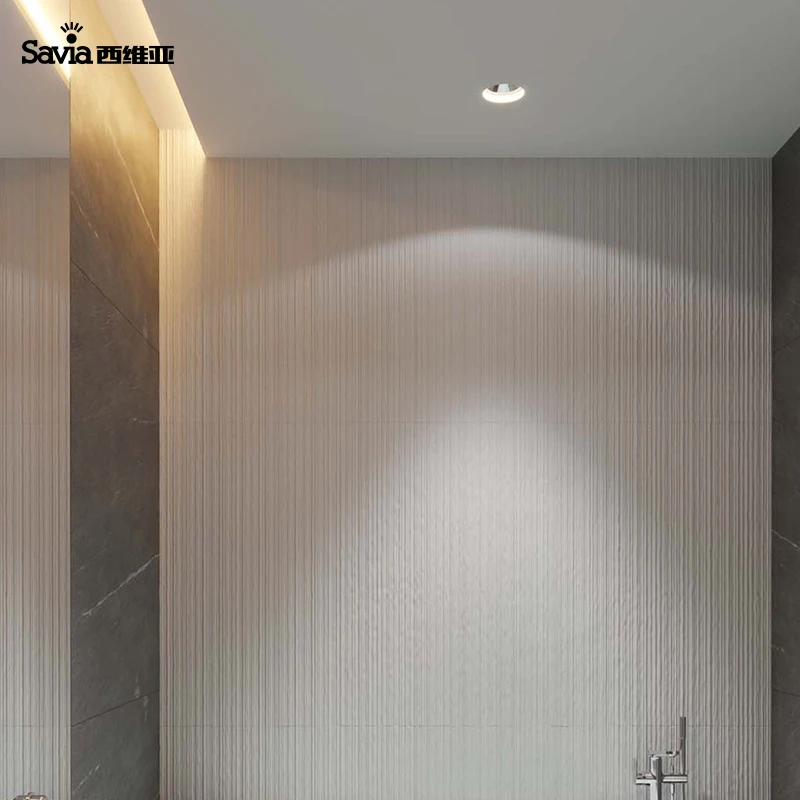 Savia modern round recessed ceiling lamp GU10 aluminum spotlight multicolor downlights fixture housing for kitchen balcony