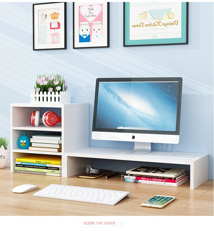 Computer support stand on the desktop, factory hot selling height-increasing monitor storage rack base rack