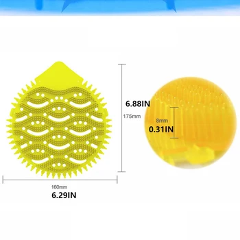J22W анти-всплеск туалетный Дезодоратор мочеиссуар коврик