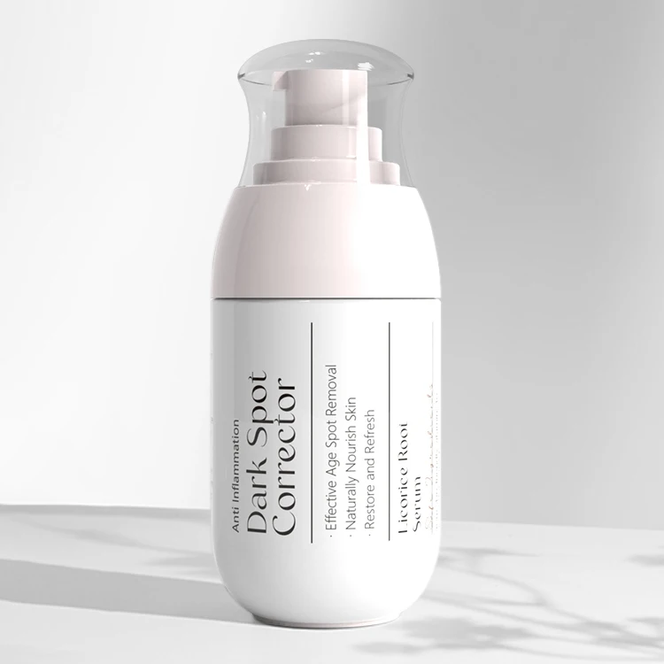 Private Label Anti Inflammation Licorice Root Serum Dark Spot Corrector Anti-Aging Face Serum
