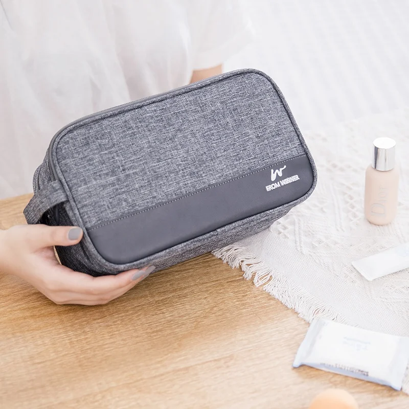 Factory handmade waterproof cosmetic bag for women toiletry collection