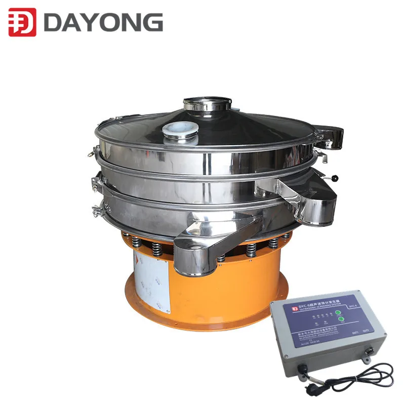 Powder Metal Ultrasonic Vibrating Sifter Machine Rotary Screen Separator For Sieving