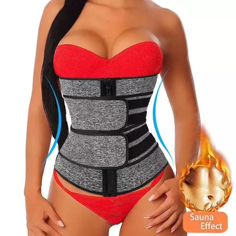 Neoprene Waist Trimmer Ab Belt Waist Trainer Corset Workout Sauna Hot Sweat Band