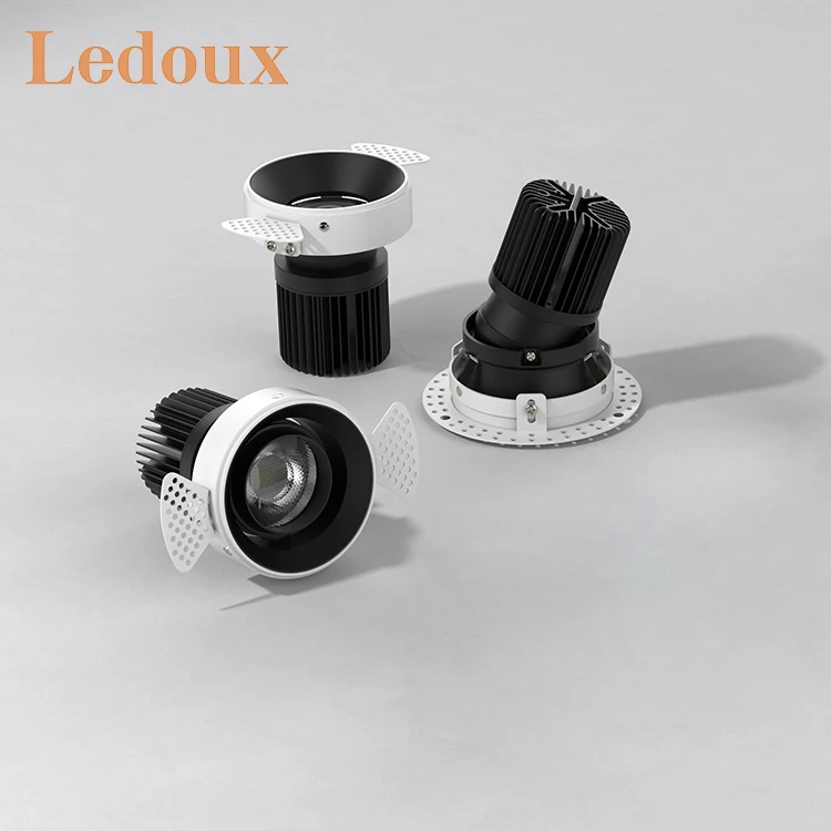 LEDOUX Manufacturer Modern Angle Adjustable Aluminum Ceiling Down Light 20W 30W LED Downlight
