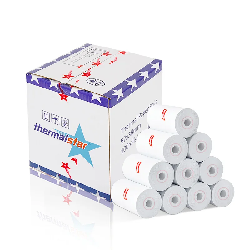 3 1/8 x 230ft 2 1/4 x 85ft cash register paper 48gsm BPA free Thermal Receipt Paper