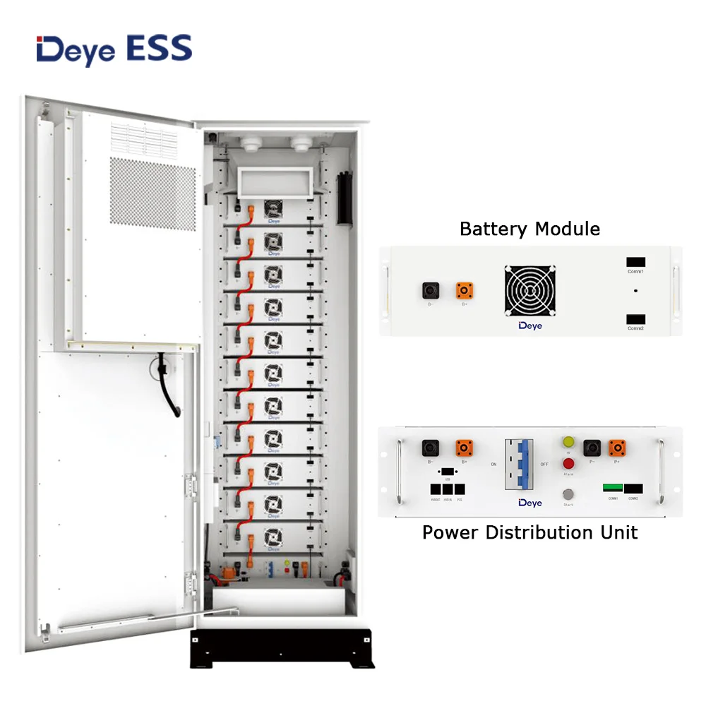 Deye ESS Hybrid GE-F60-EU energy storage Lifepo4 Battery and inverter All in one system for Industrial&Commercial use