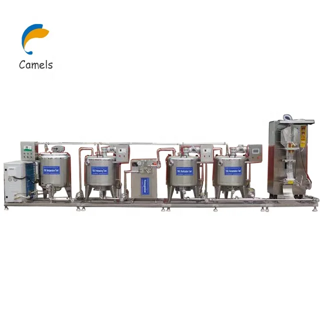 Professional Yogurt Making Machine Small Scale Yoghurt Production Line For 500L