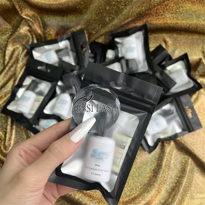 pesta as  Customize private label 0.3/0.5  second fast dry lash extension 6-8 weeks glue oil free waterproof lashes adhesive