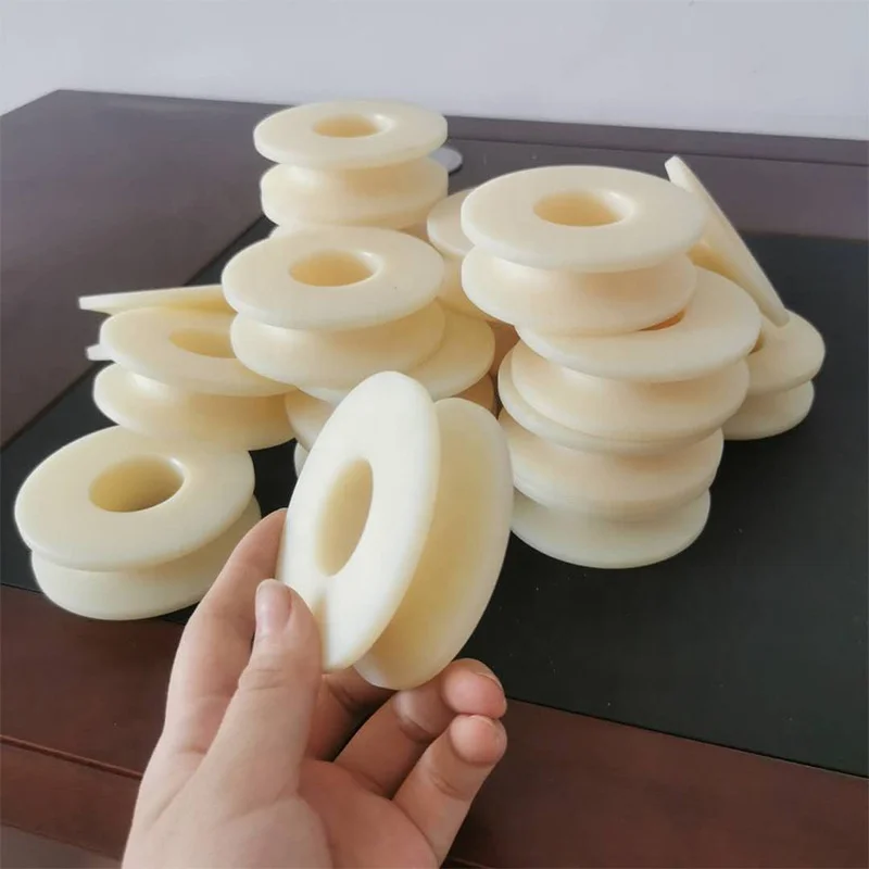 Nylon PA6G polishing wheels   /Pulley roller  /drive wheel