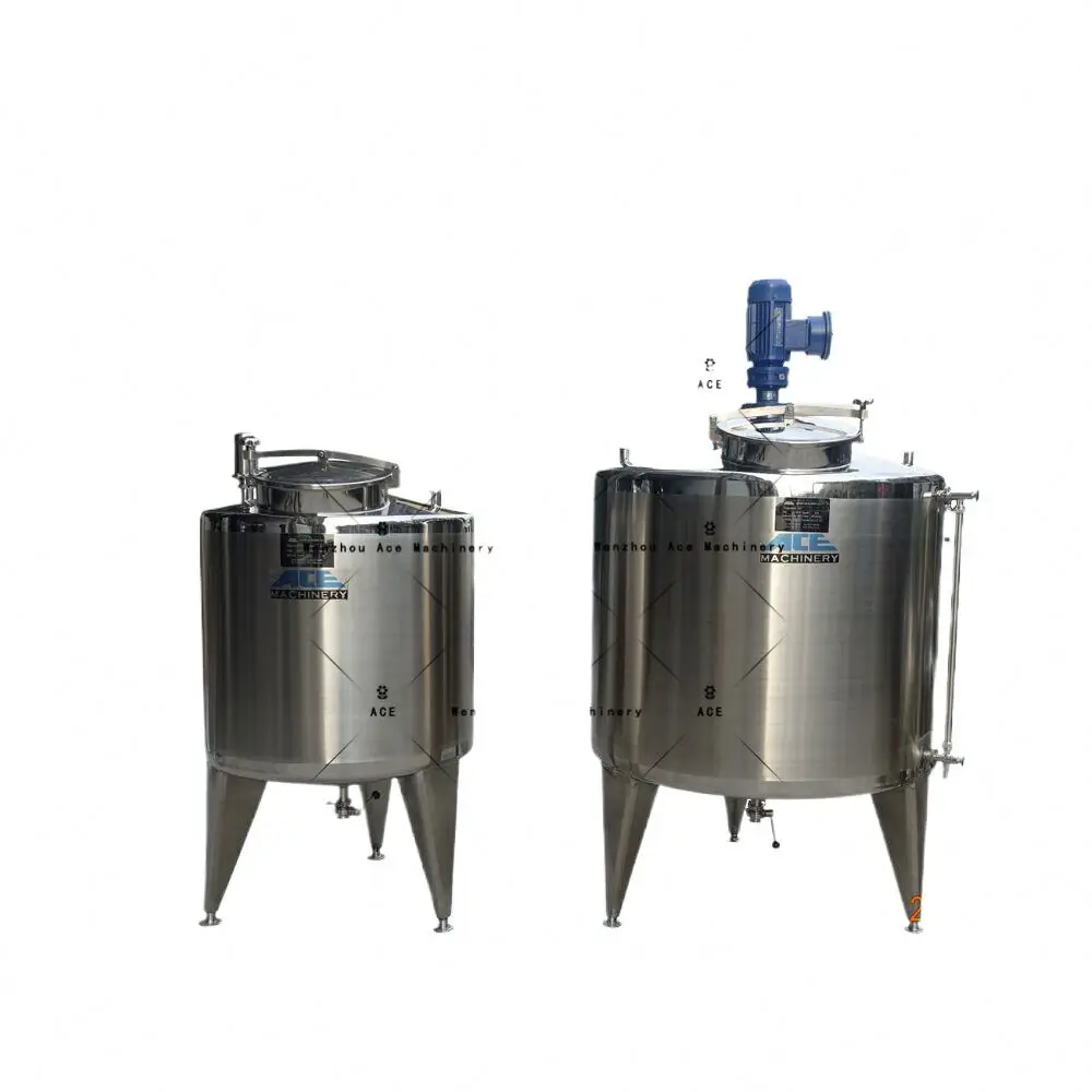 2000L Cosmetics Chemical Cream Moisturizing Cream Mild Lotion Industry Blender With Platform Stirrers Vacuum Emulsifying Mixer