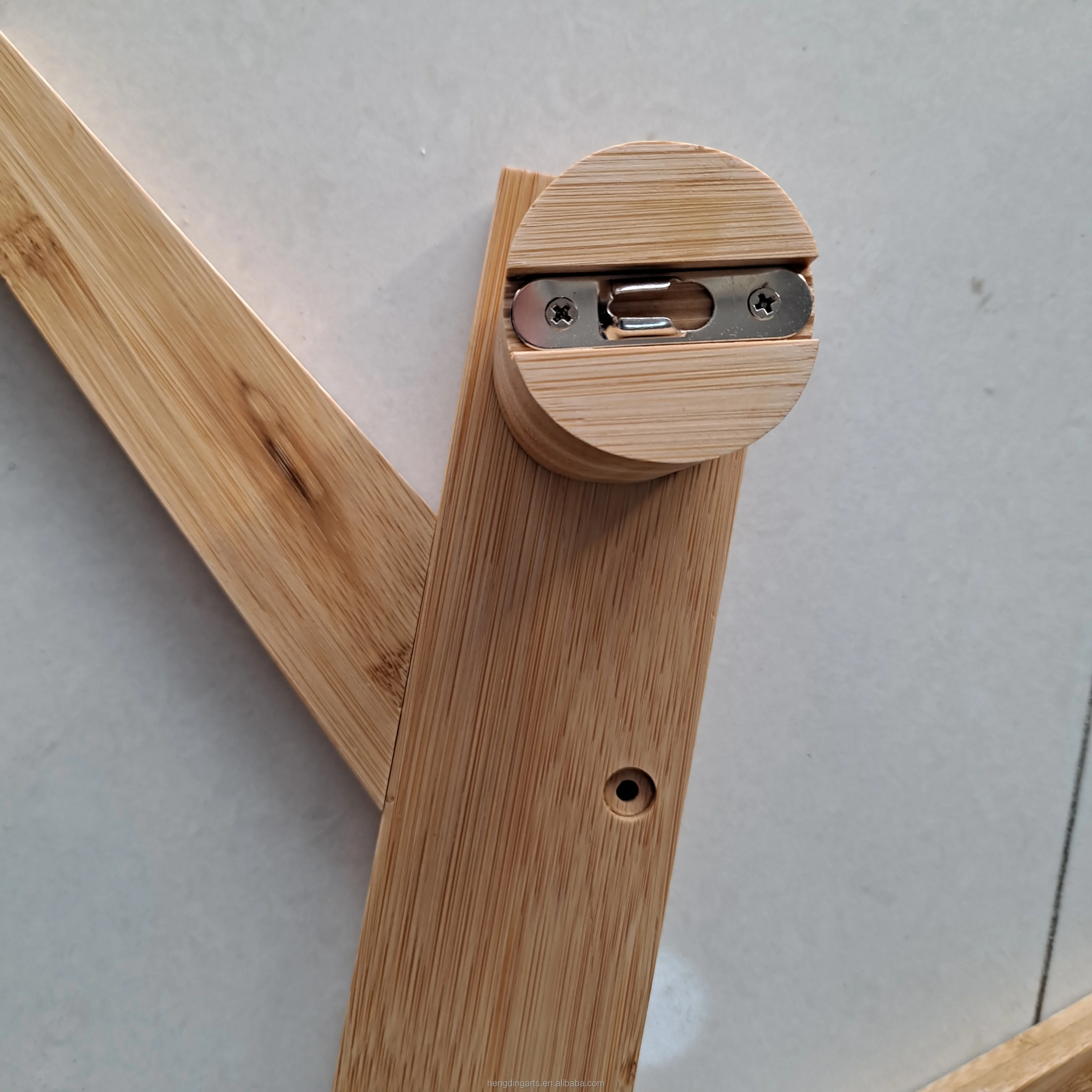 Base Clothes Hanger Hat Coat Rack Tree Branch Design Bamboo Wall Mounted Wood Modern Natural 6 Hook Home Decoration Love Europe